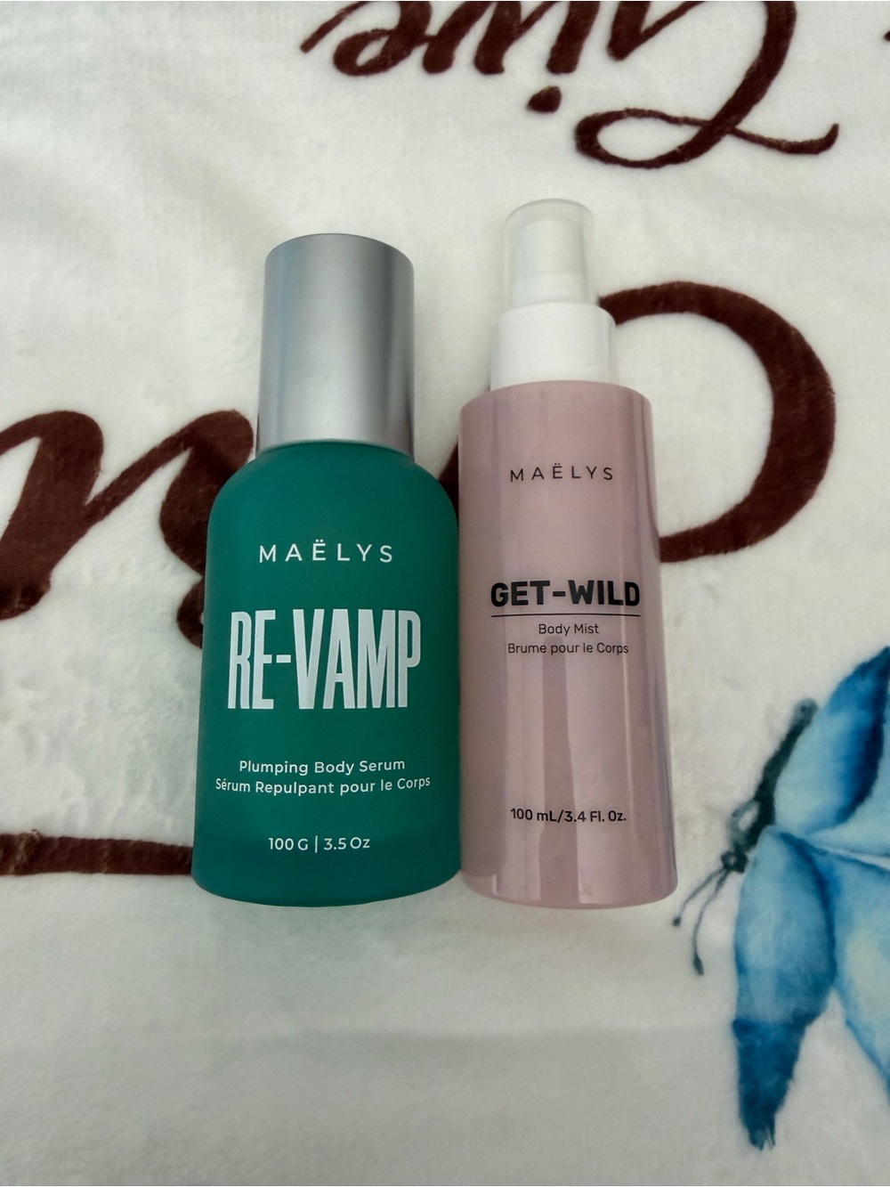 MAËLYS RE-VAMP Plumping Body Serum — Green